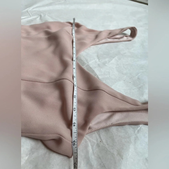 Show Me Your MuMu Womens Light Pink Jenn Maxi Dress V-neck Sleeveless Size S - Picture 9 of 11